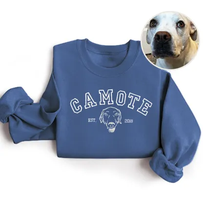 Custom Pet College Sweatshirt/Hoodie