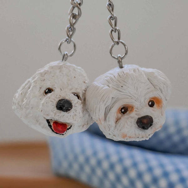 Custom Pet Sculpture Keychain - Carry Your Pet Everywhere You Go