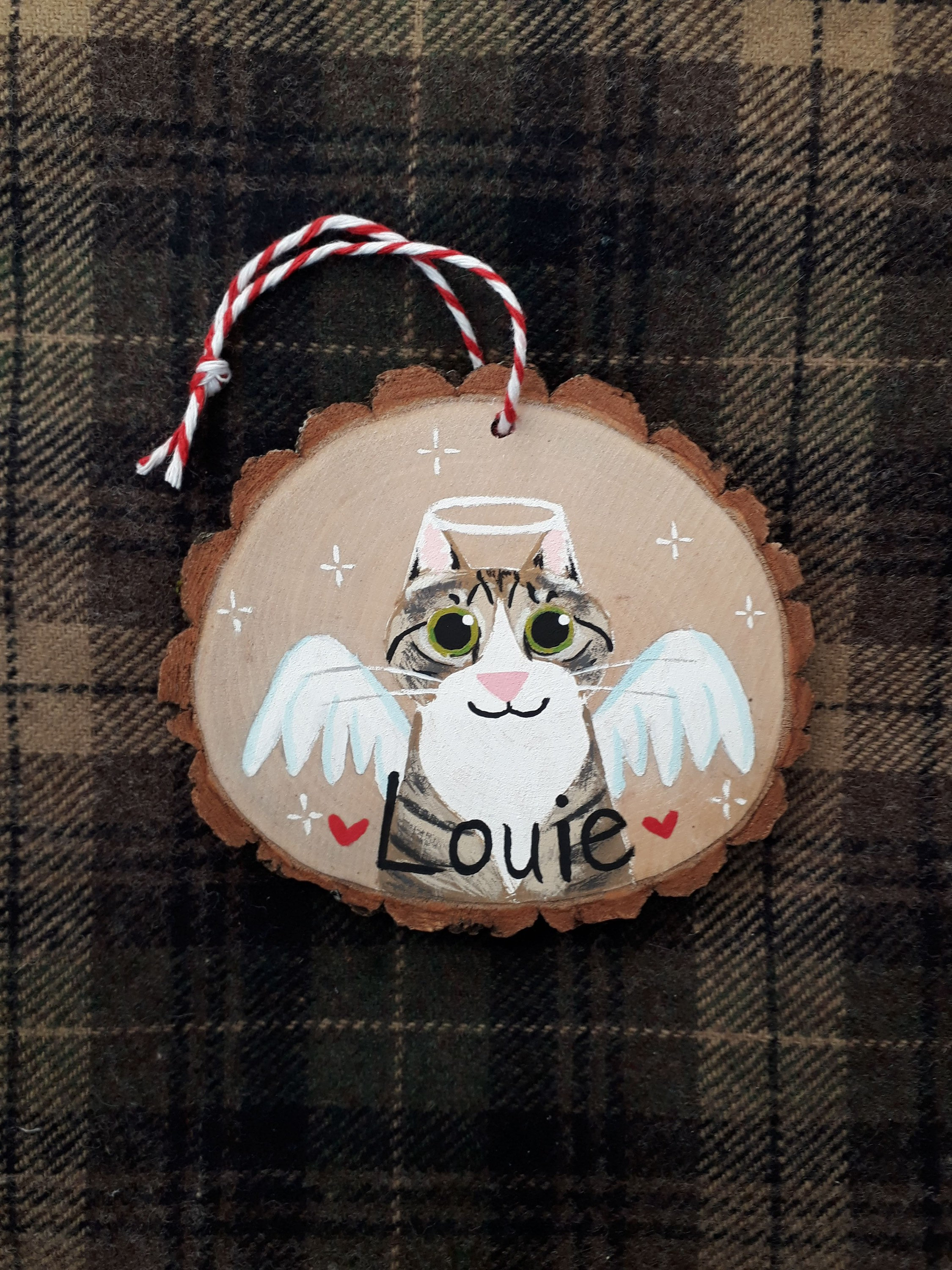 Custom Pet Ornament - Christmas Ornament - Cat Ornament - Dog Ornament - Pet Memorial