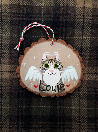 Custom Pet Ornament - Christmas Ornament - Cat Ornament - Dog Ornament - Pet Memorial