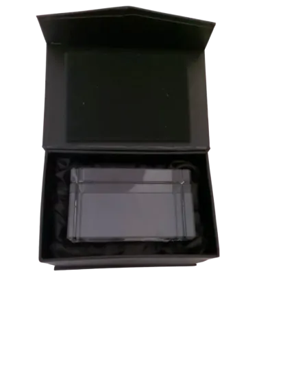 Photo Crystal Rectangle with Free Light Base