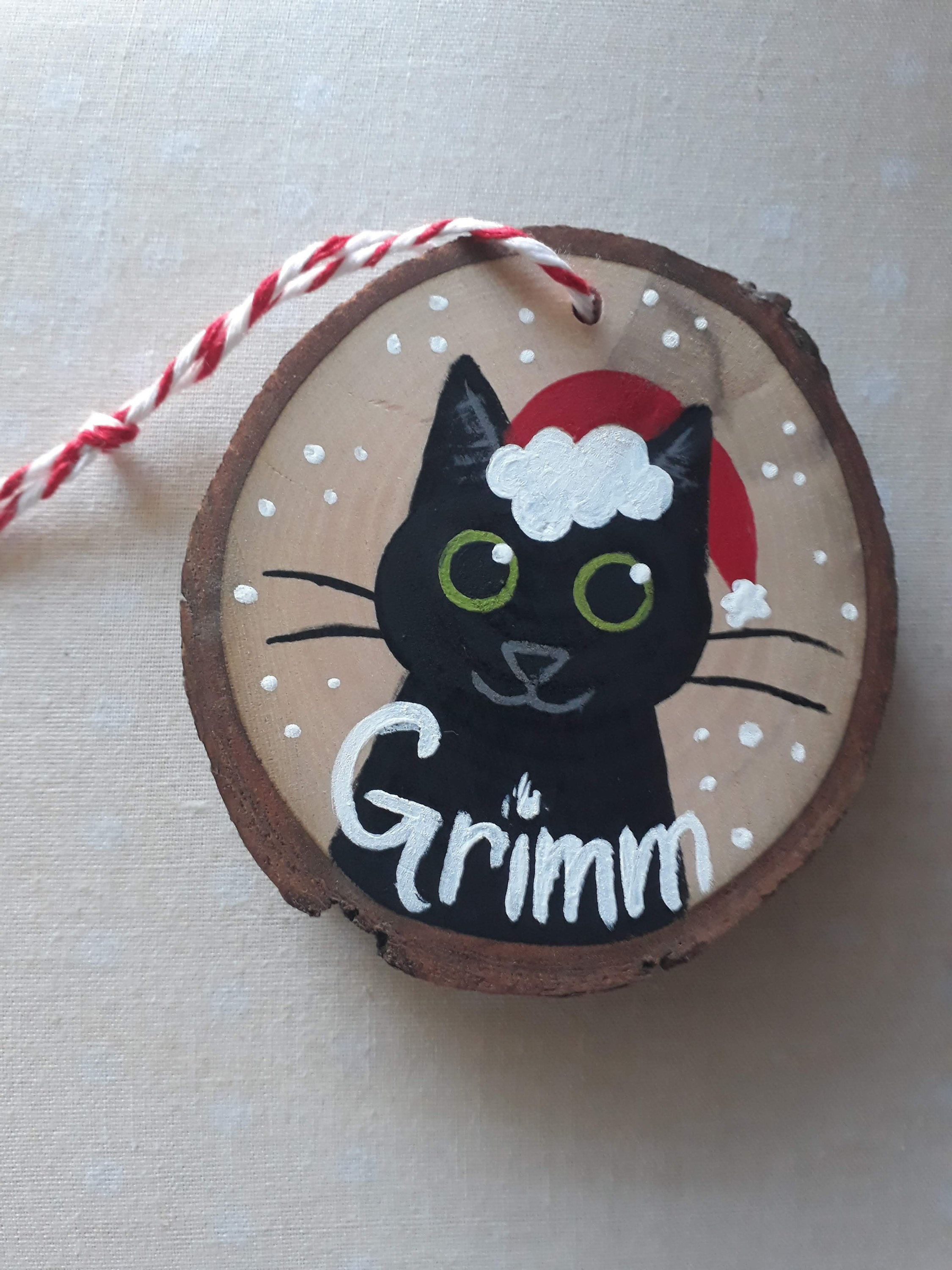 Custom Pet Ornament - Christmas Ornament - Cat Ornament - Dog Ornament - Pet Memorial