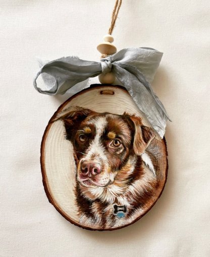 Custom Hand Painted Pet Ornament