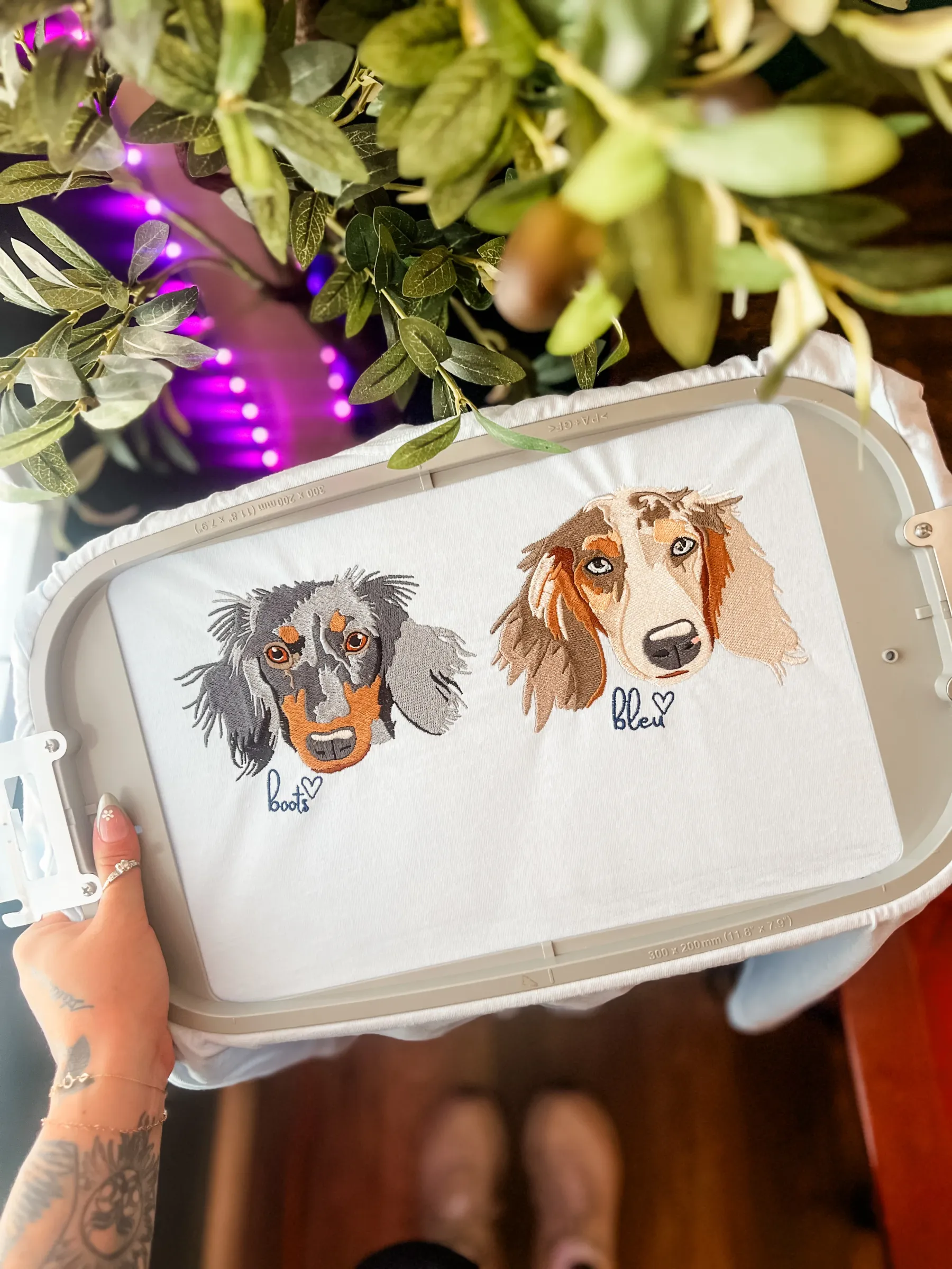 Picture Purfect Pet Embroidered T's N' Pullovers 📷