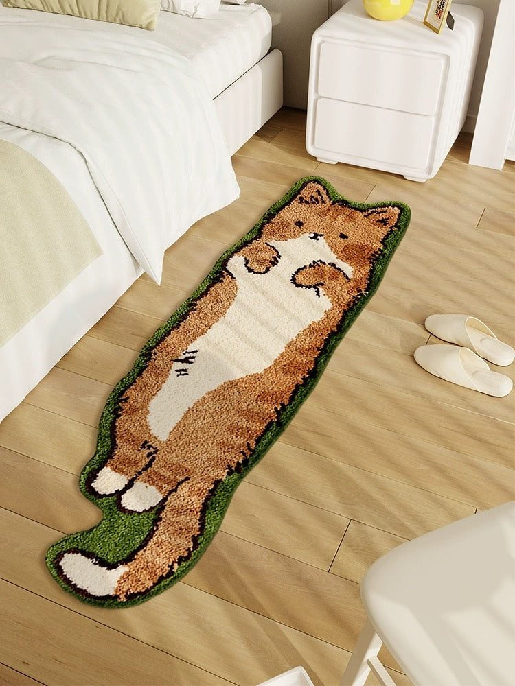 Cute Cat Bug Rug