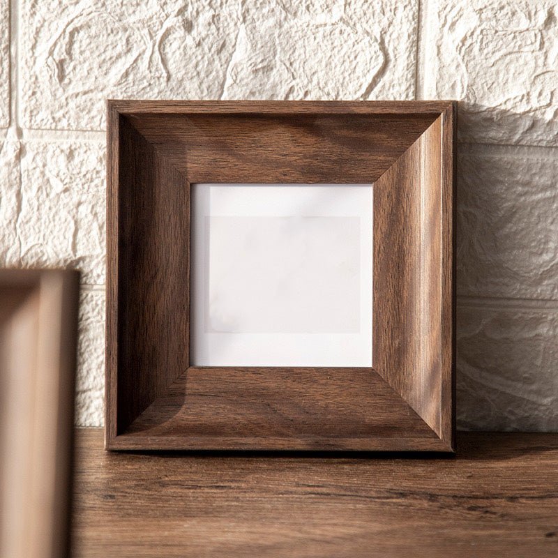 Magnetic Wood Display Frame for Pet Figurine