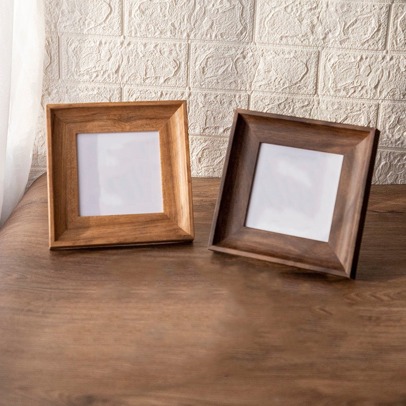 Magnetic Wood Display Frame for Pet Figurine