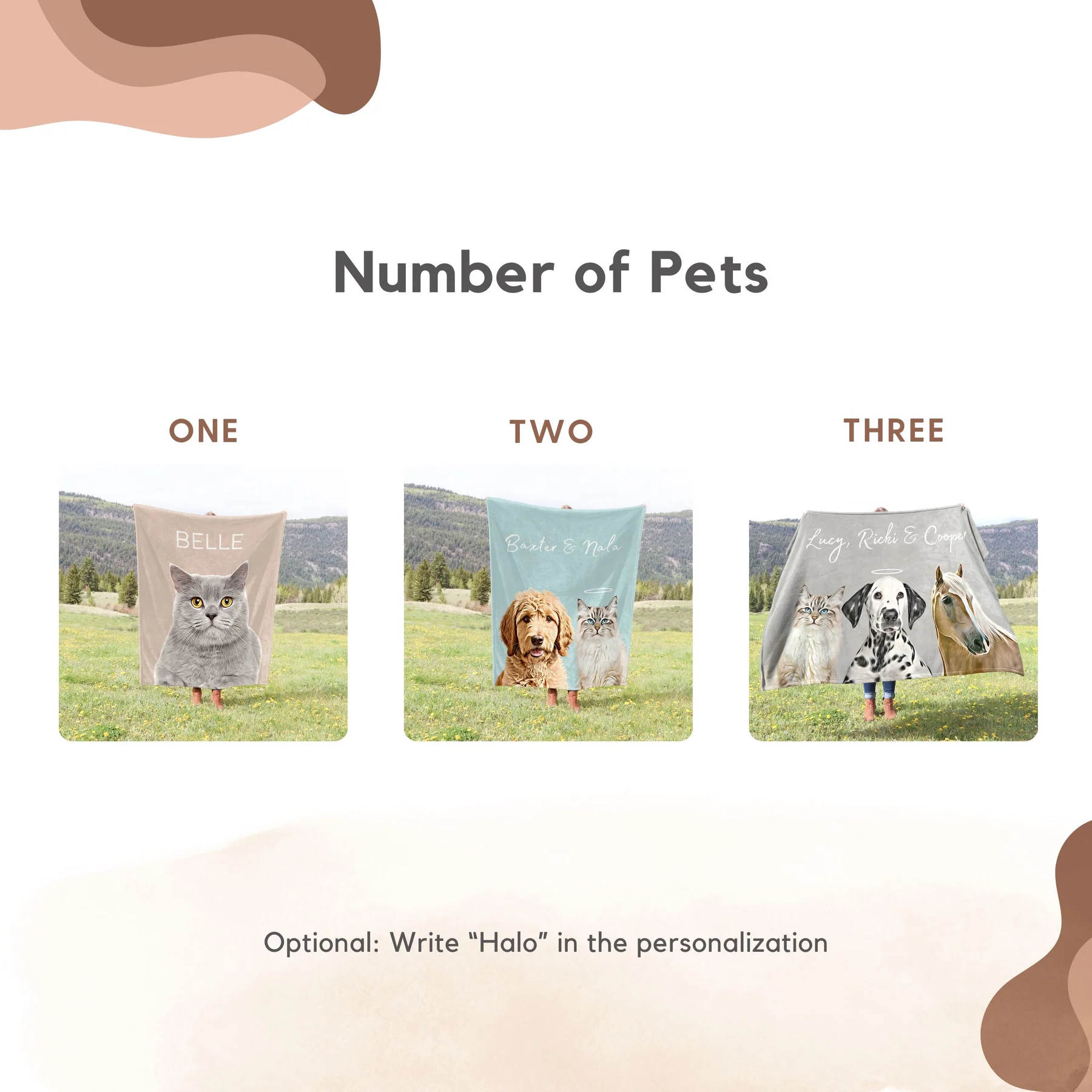 Custom Pet Blanket Using Pet Photo + Name Custom Dog Portrait Blanket Personalized Dog Blankets Cat Picture Blanket Pet Photo Dog Dad Gift