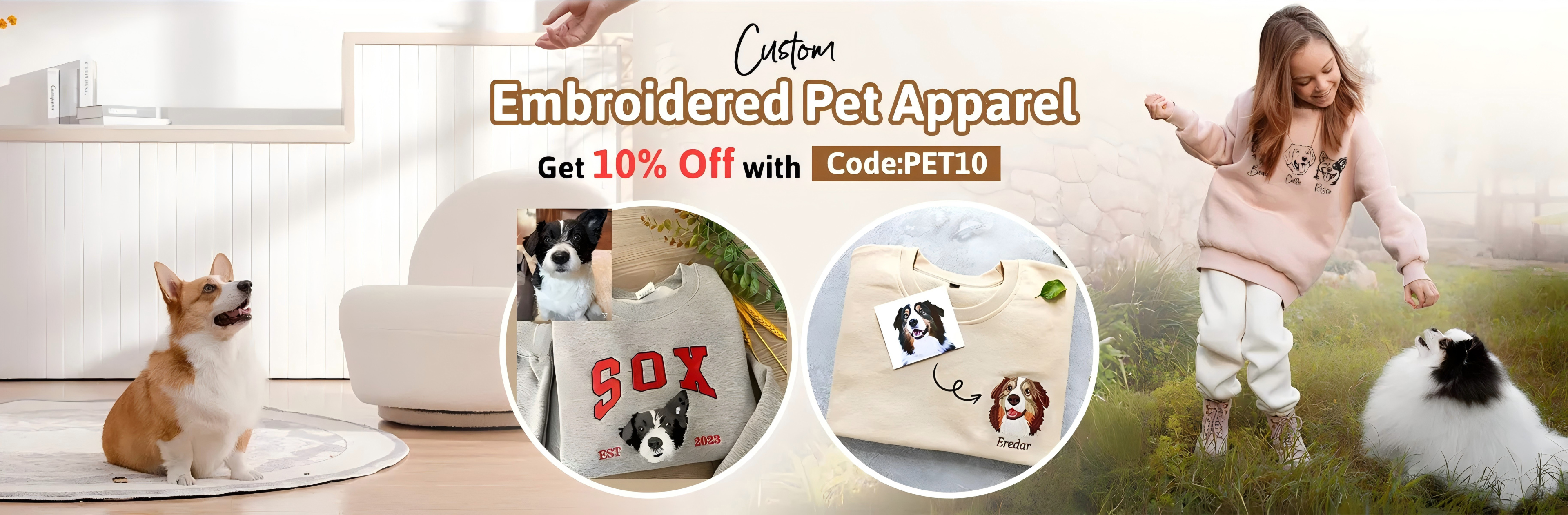 🐶Pet Portrait Sweatshirt