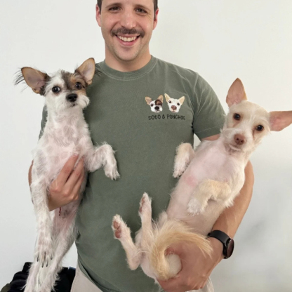 Personalized Pet Portrait Embroidered Sweatshirt