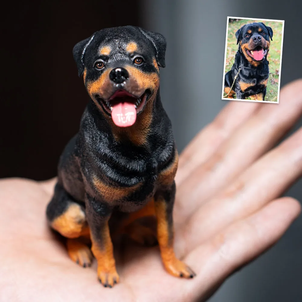 🐶🐱Custom Pet Face Figurine – Multifunctional Pet Portrait Fridge Magnet