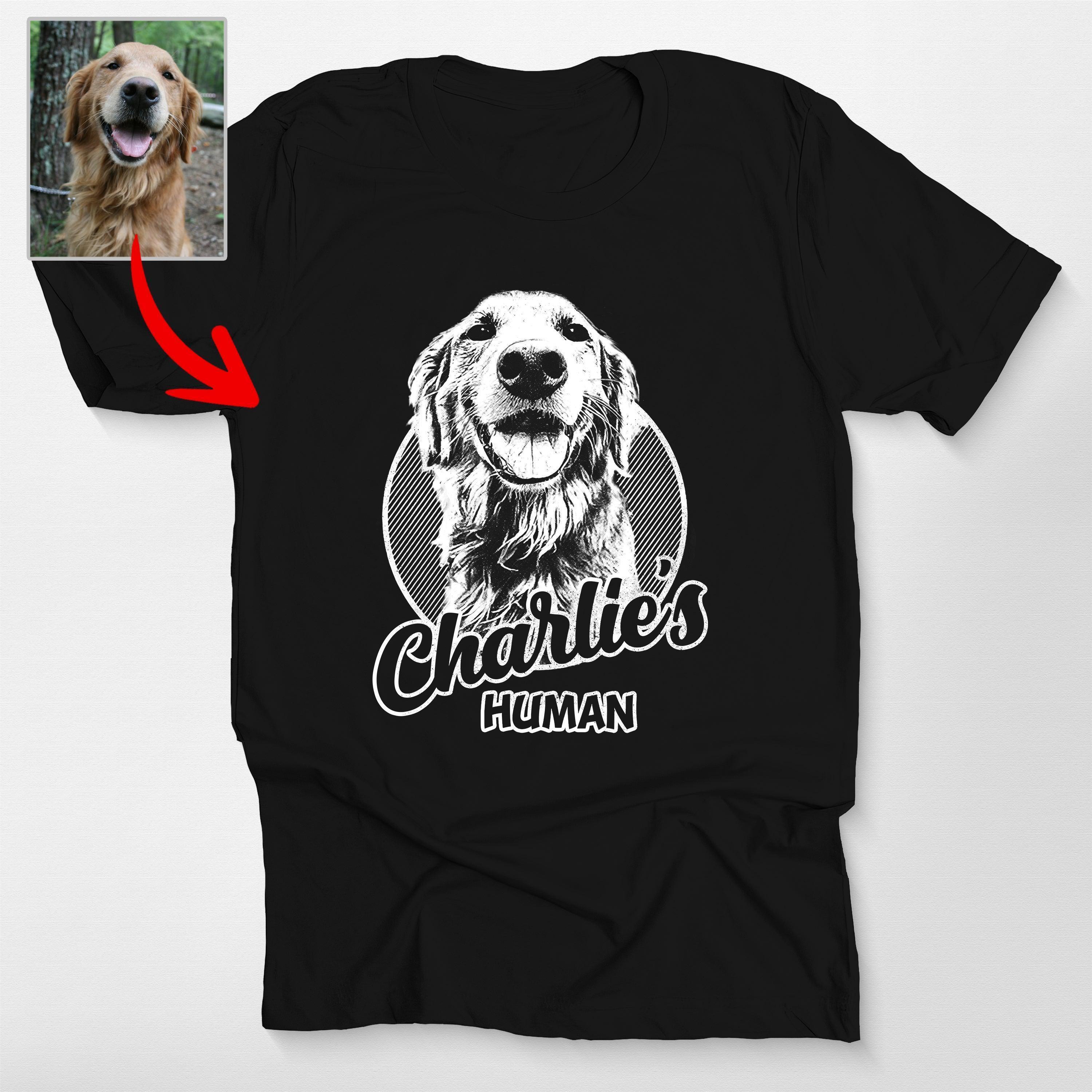 Customized Dogface Unisex T-shirt