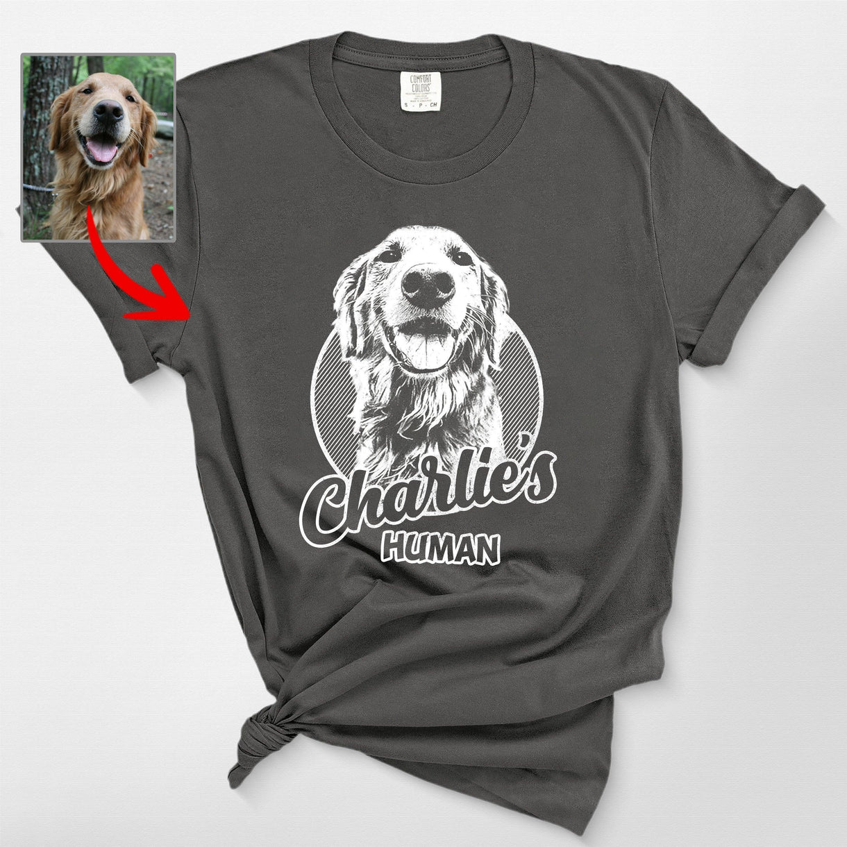 Customized Dogface Unisex T-shirt