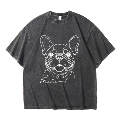 Custom Pet Photo Printed Hoodies, Personalized Dog Sweatshirt Hoodie T-shirt