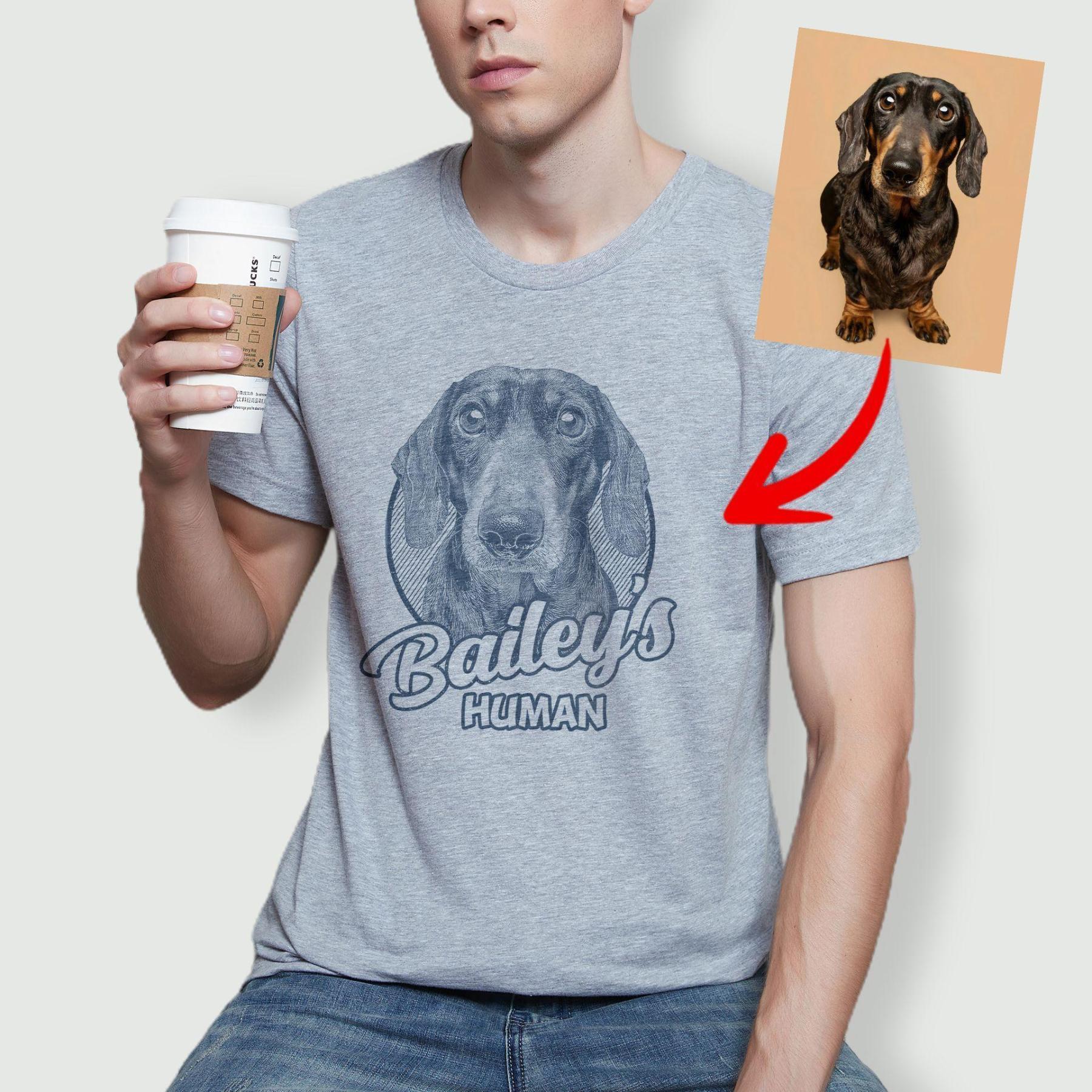 Customized Dogface Unisex T-shirt