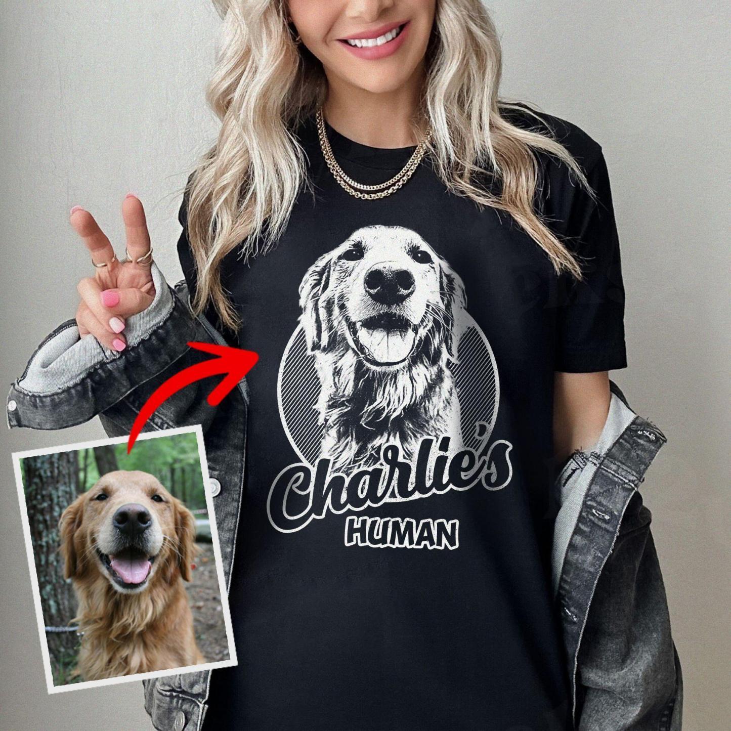 Customized Dogface Unisex T-shirt