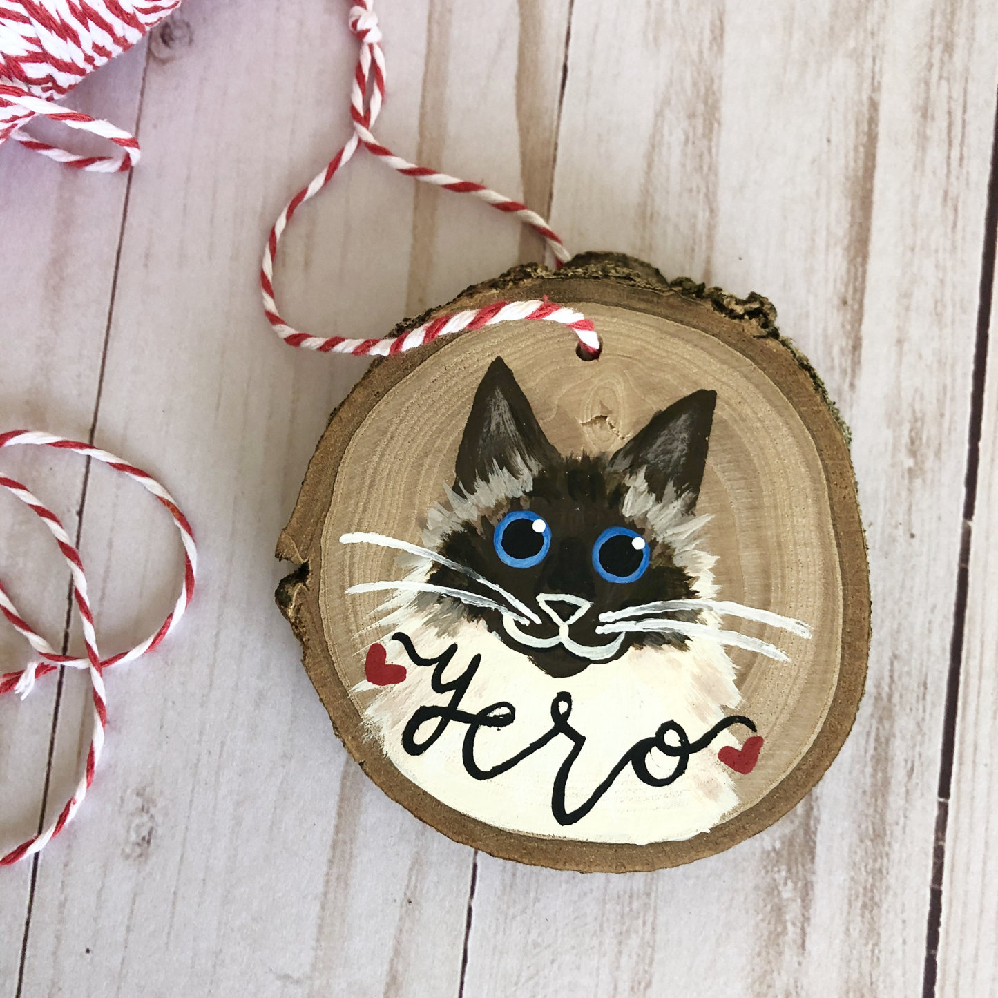 Custom Pet Ornament - Christmas Ornament - Cat Ornament - Dog Ornament - Pet Memorial