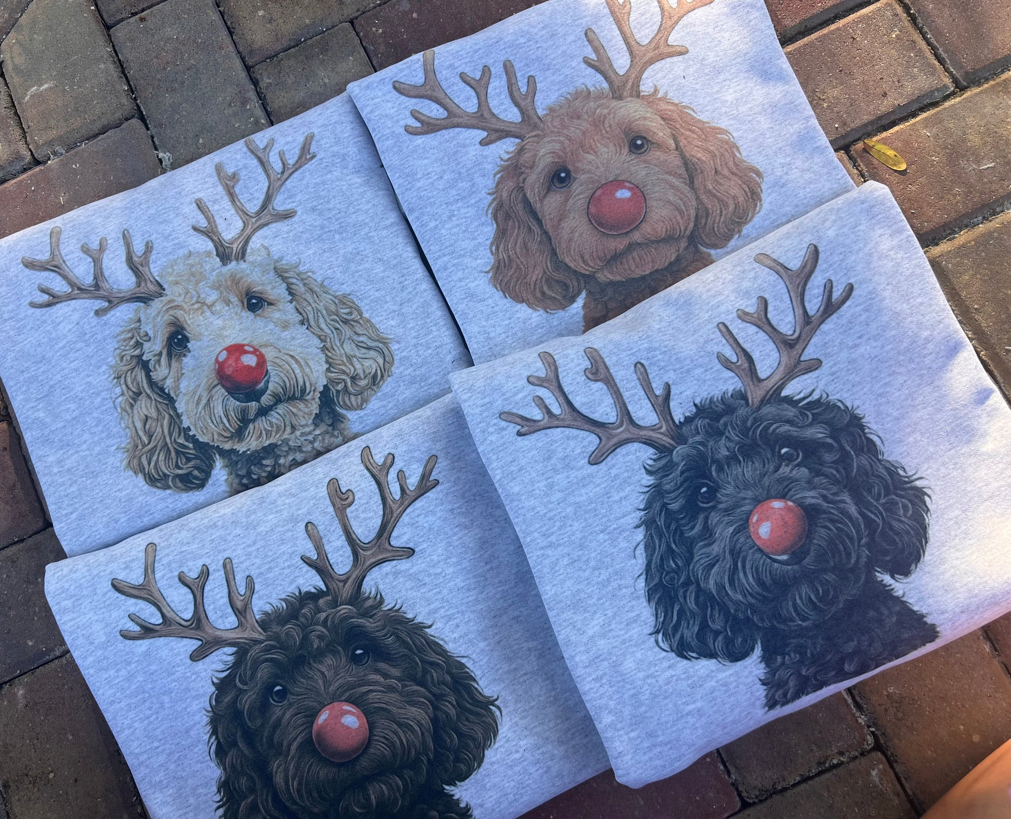 🎄🐾 Christmas Reindeer Dogs