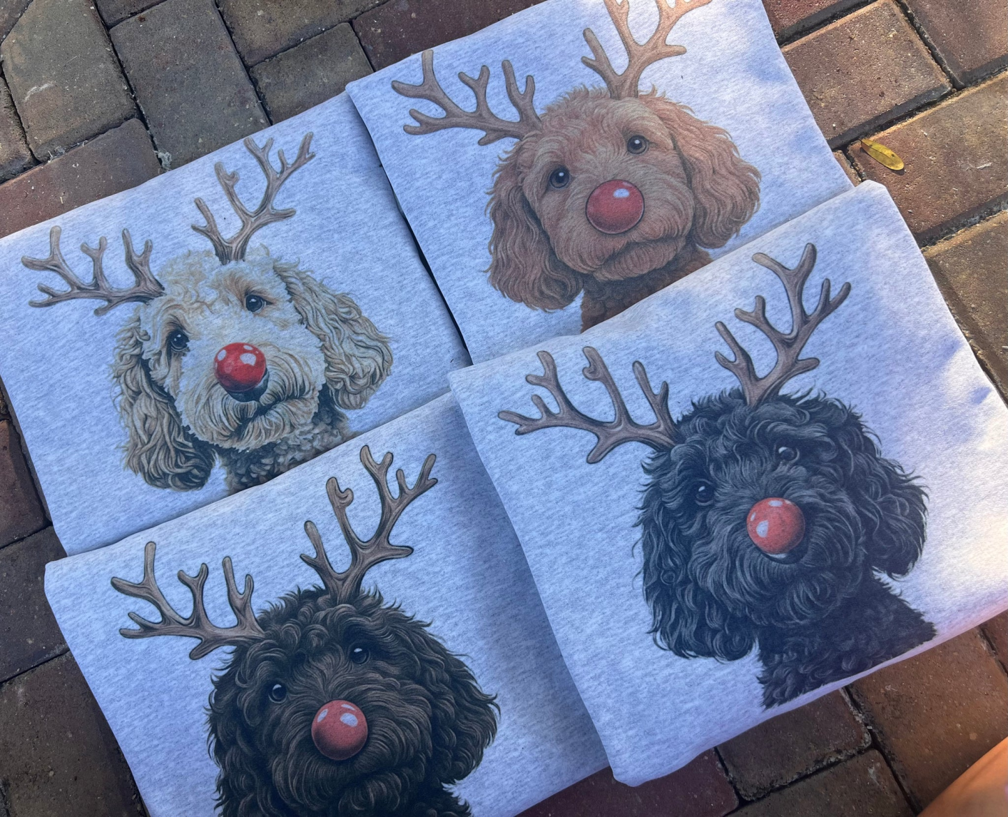 🎄🐾 Christmas Reindeer Dogs