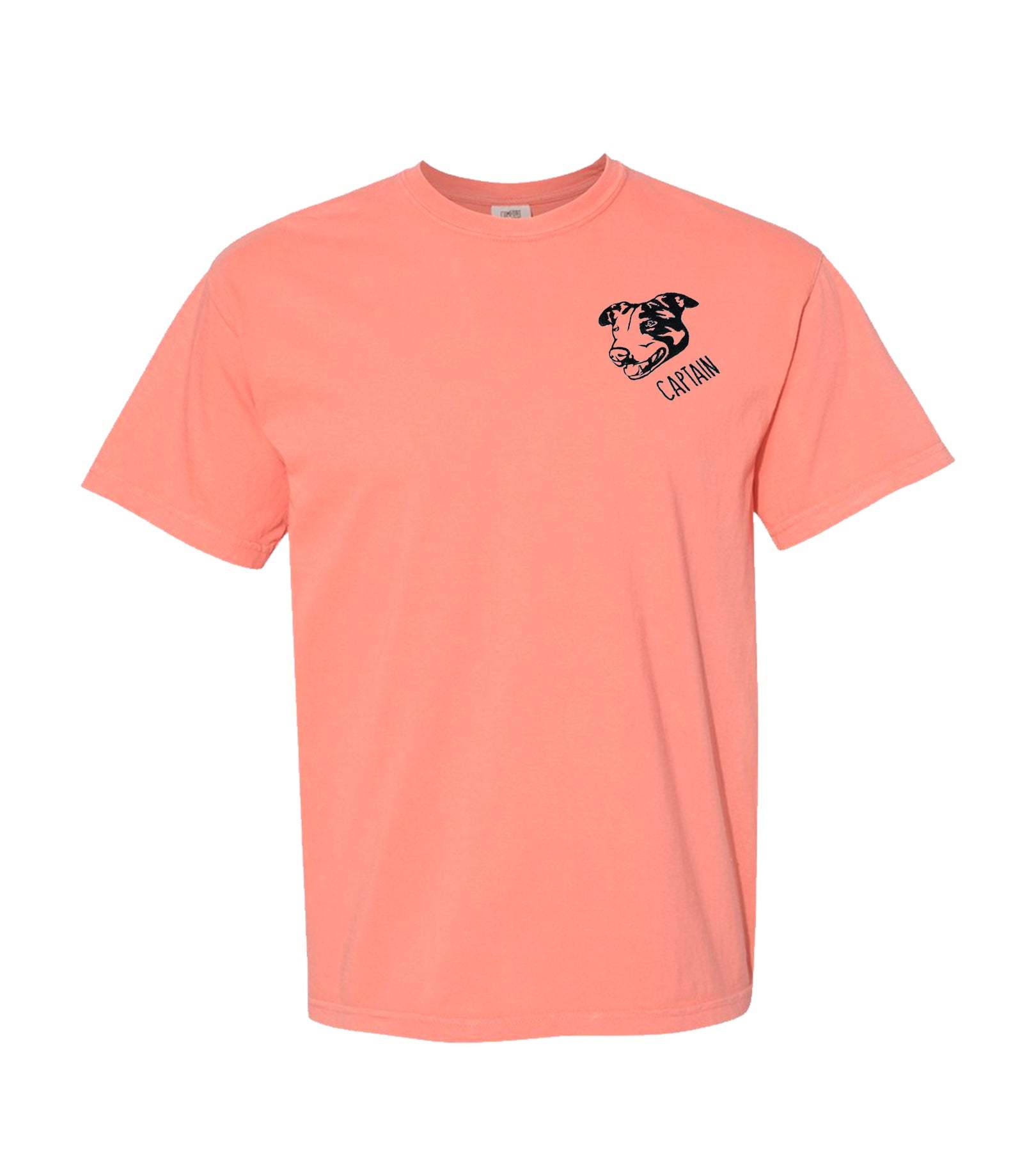 Custom Pet Portrait Embroidered T-Shirts, Sweatshirts and Hoodies