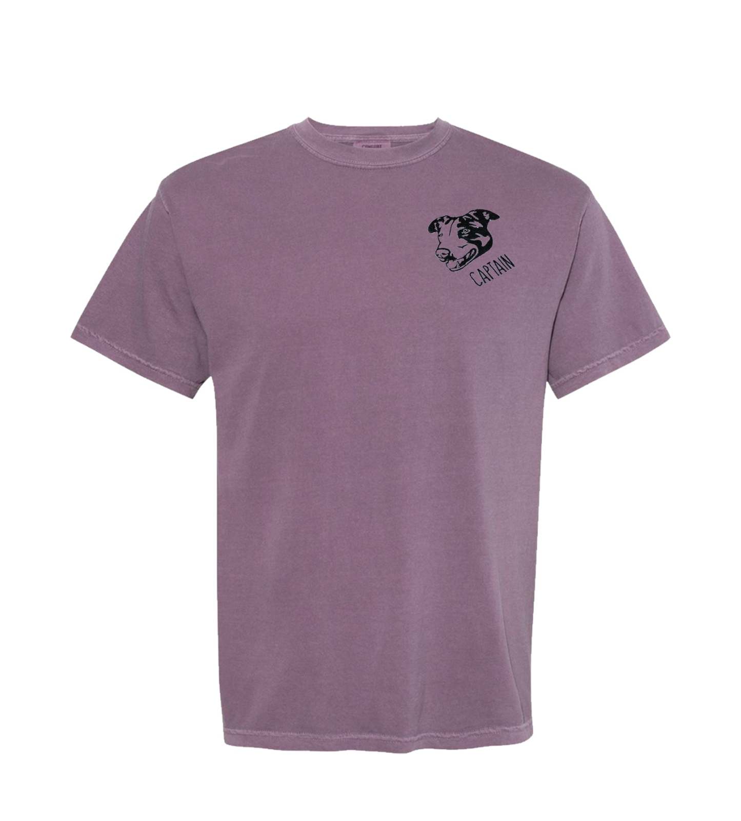 Custom Pet Portrait Embroidered T-Shirts, Sweatshirts and Hoodies