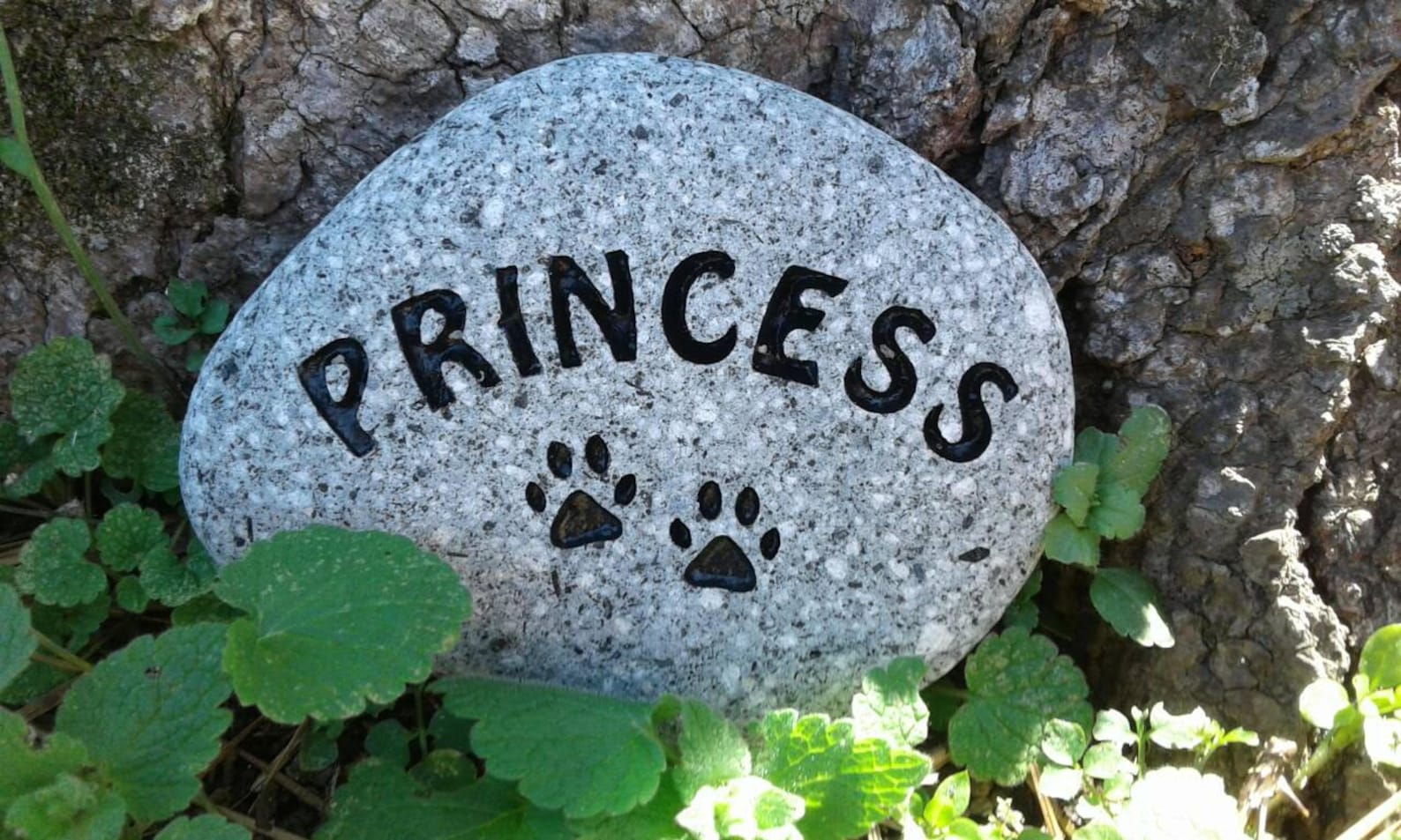 Personalized Pet memorial Stone Dog or Cat