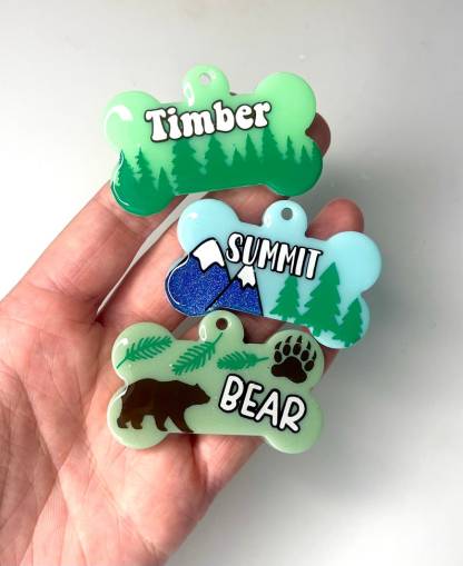 Outdoors Pet Tags