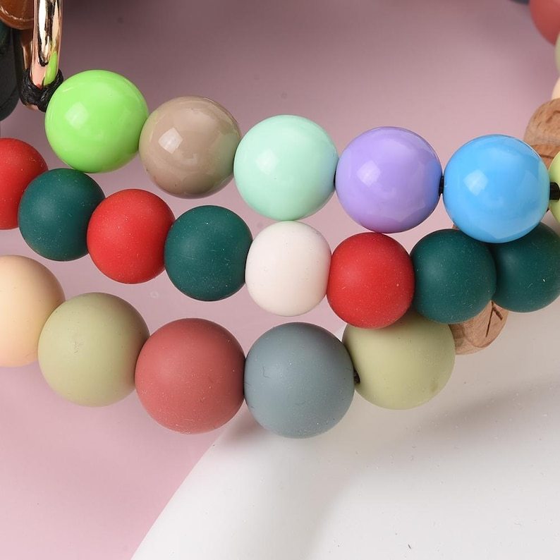 Custom Name Dog Collar with Buckle, Bead Dog Buckle Collar, Waterproof Dog Collar, Pet Gifts, Beaded Dog Necklace, Heavy Duty