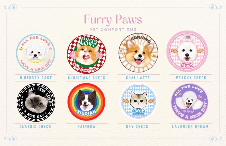 Custom Pet Portrait carpet , Personalized Photo Pet Mat, Custom Pet Rug for Cats & Dogs, Custom Rug, Pet Gift, Pet Rug, Cat Rug, Dog Rug