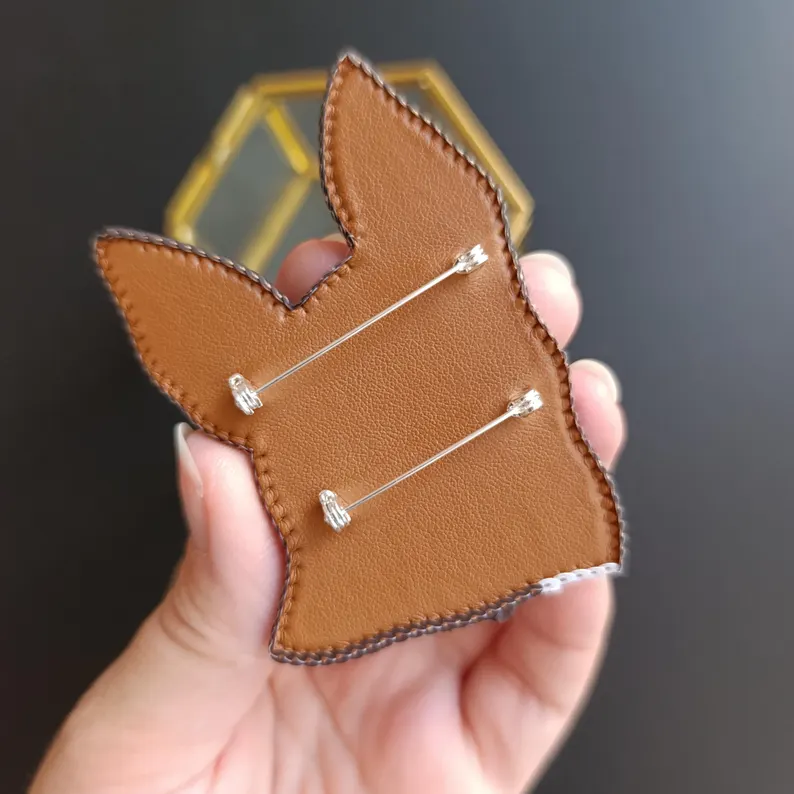 Handmade Custom Pet Portrait Brooch, Keychain, Send us a photo of your pet and let us customize a brooch, keychain