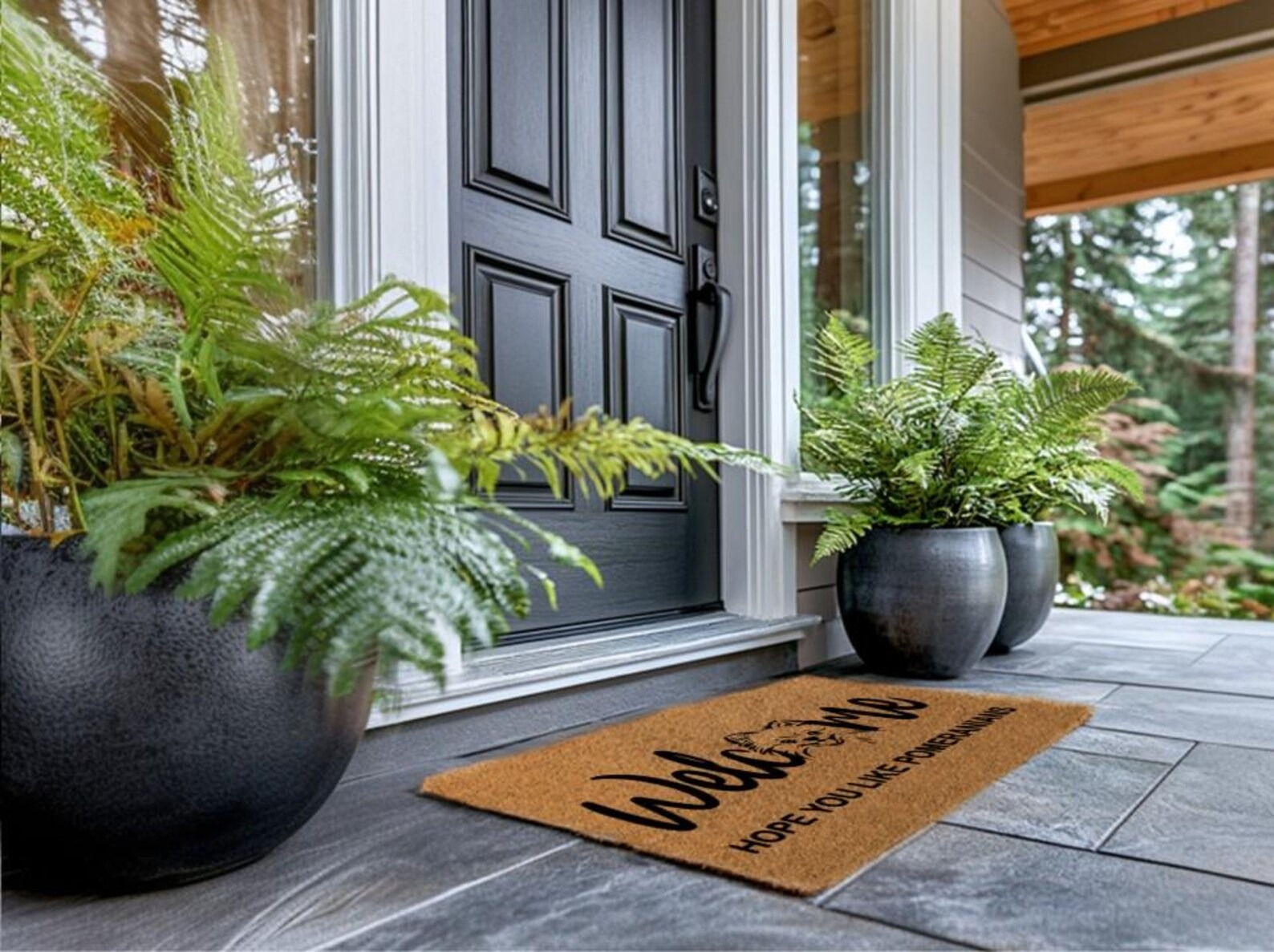 Hope You Like Pomeranians, Pomeranian Dog Welcome Mat, Dog Doormat, Customized Dog Breed Mat, Pomeranian Gift, Dog Birthday Gift for Her/Him