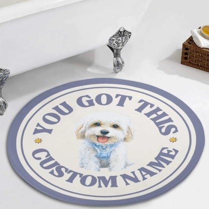Custom Pet Rug - Simple Cartoon Style
