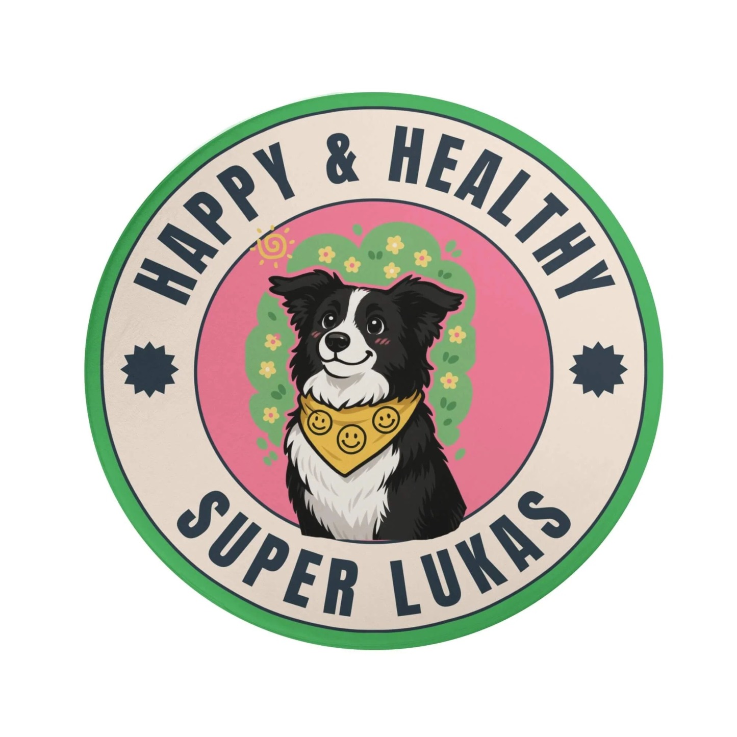 Custom Pet Rug - Happy&Healthy