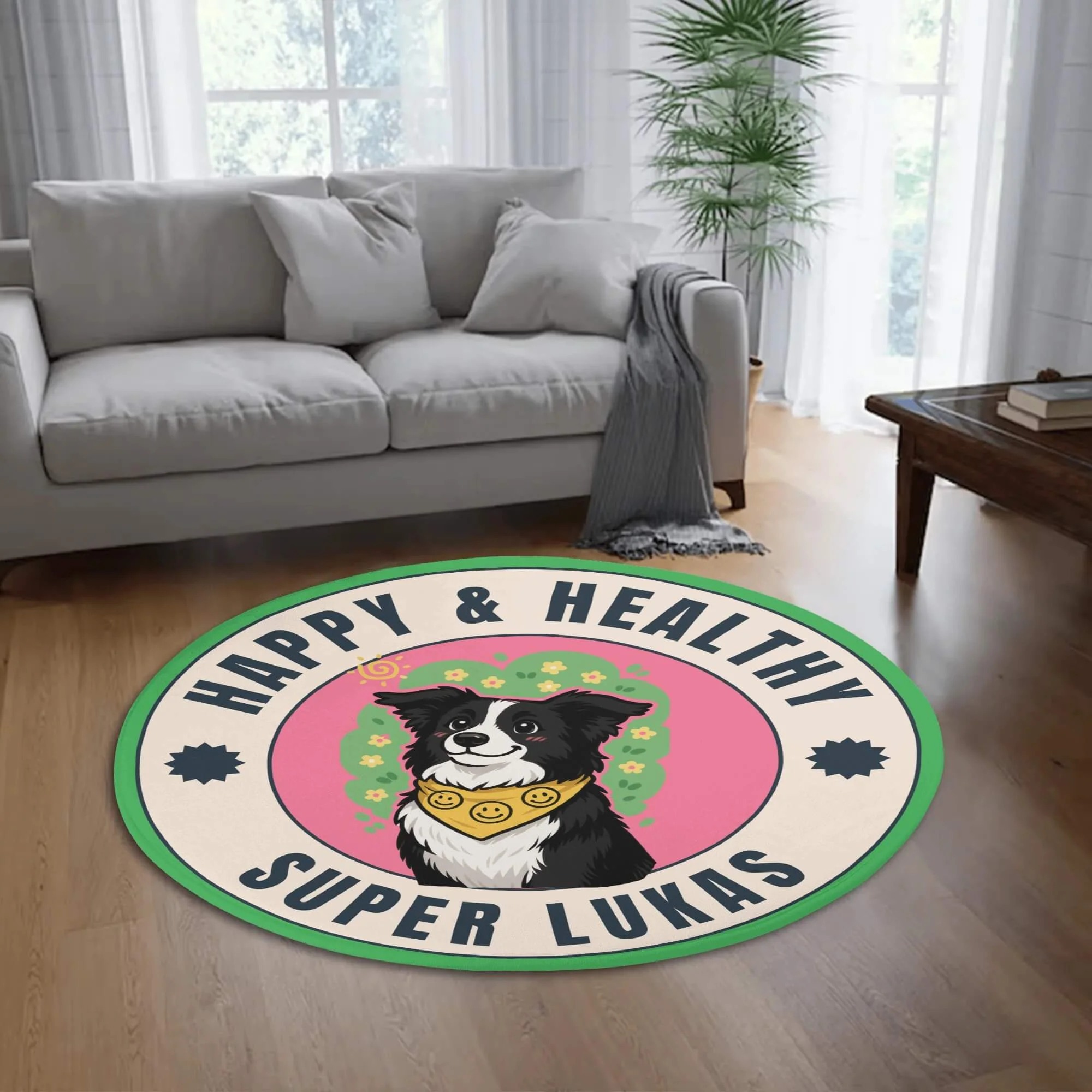 Custom Pet Rug - Happy&Healthy