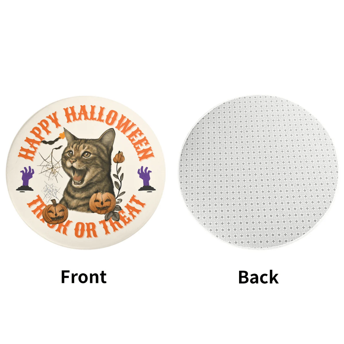 Custom Pet Rug -Halloween Scream