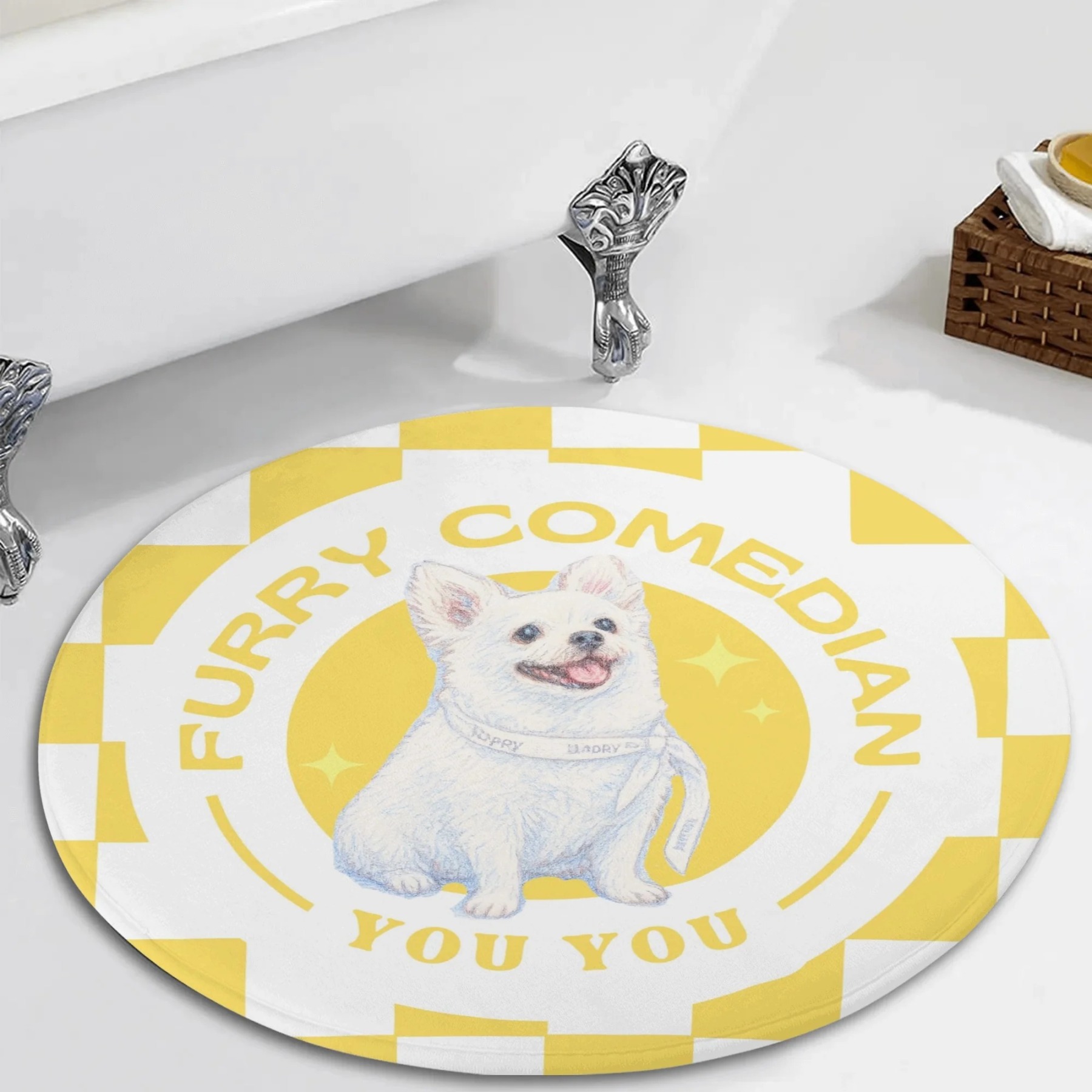 Custom Pet Rug - Meow or Never