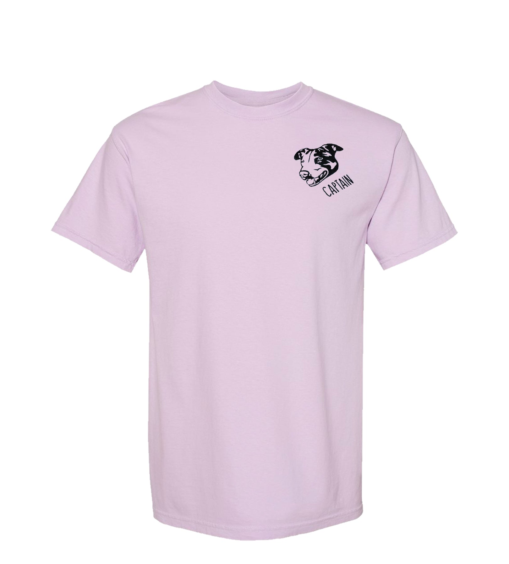 Custom Pet Portrait Embroidered T-Shirts, Sweatshirts and Hoodies