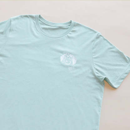 Custom Pet Portrait Embroidered T-Shirts, Sweatshirts and Hoodies