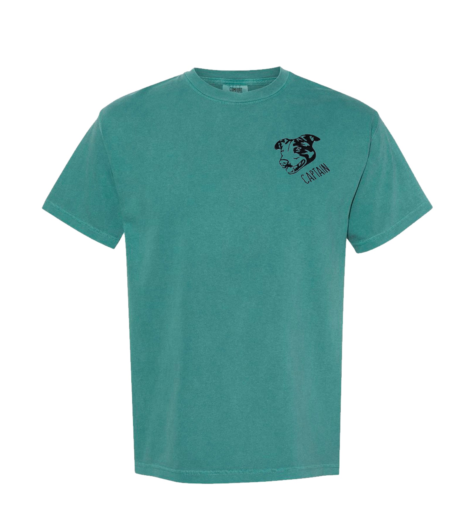 Custom Pet Portrait Embroidered T-Shirts, Sweatshirts and Hoodies