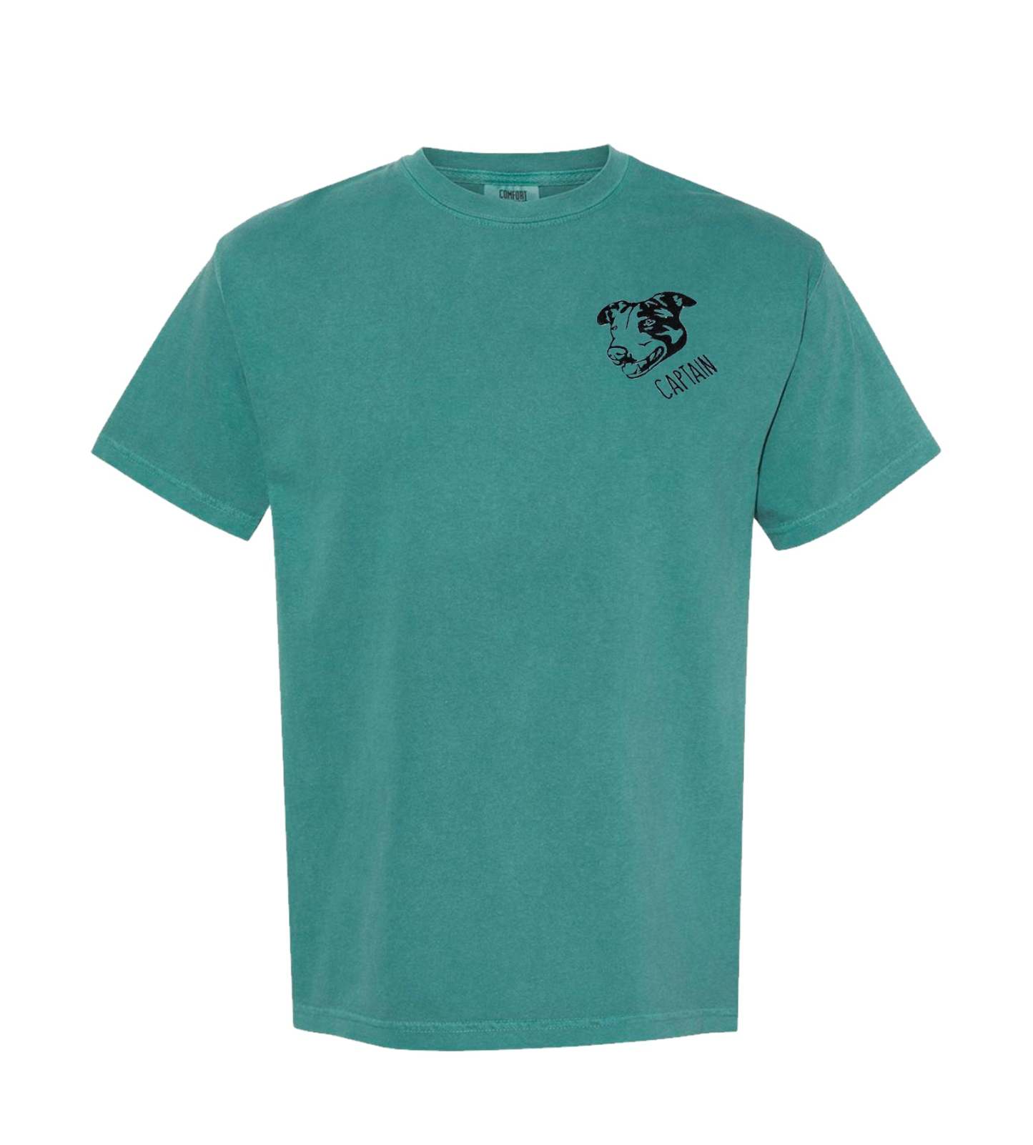 Custom Pet Portrait Embroidered T-Shirts, Sweatshirts and Hoodies