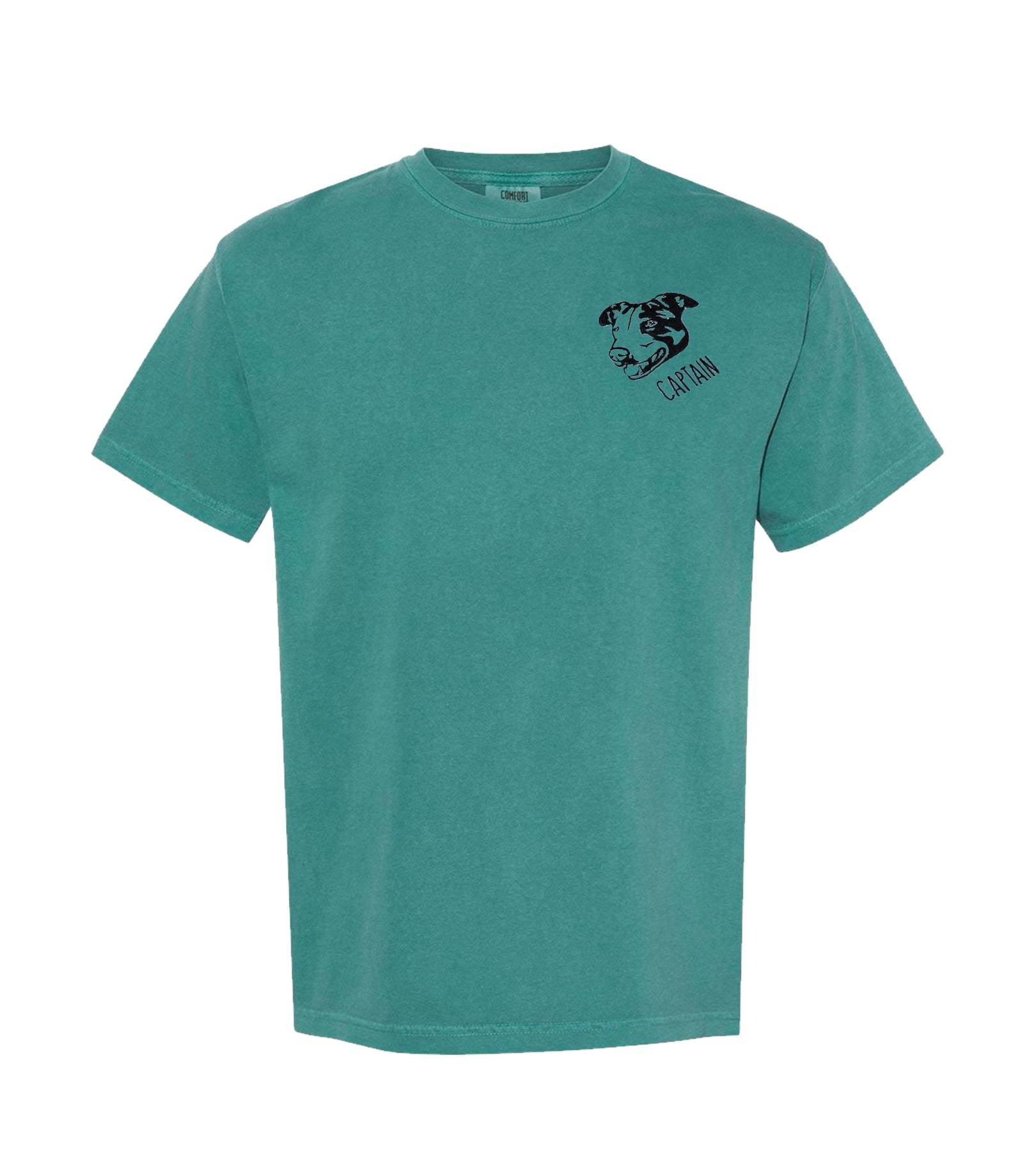 Custom Pet Portrait Embroidered T-Shirts, Sweatshirts and Hoodies