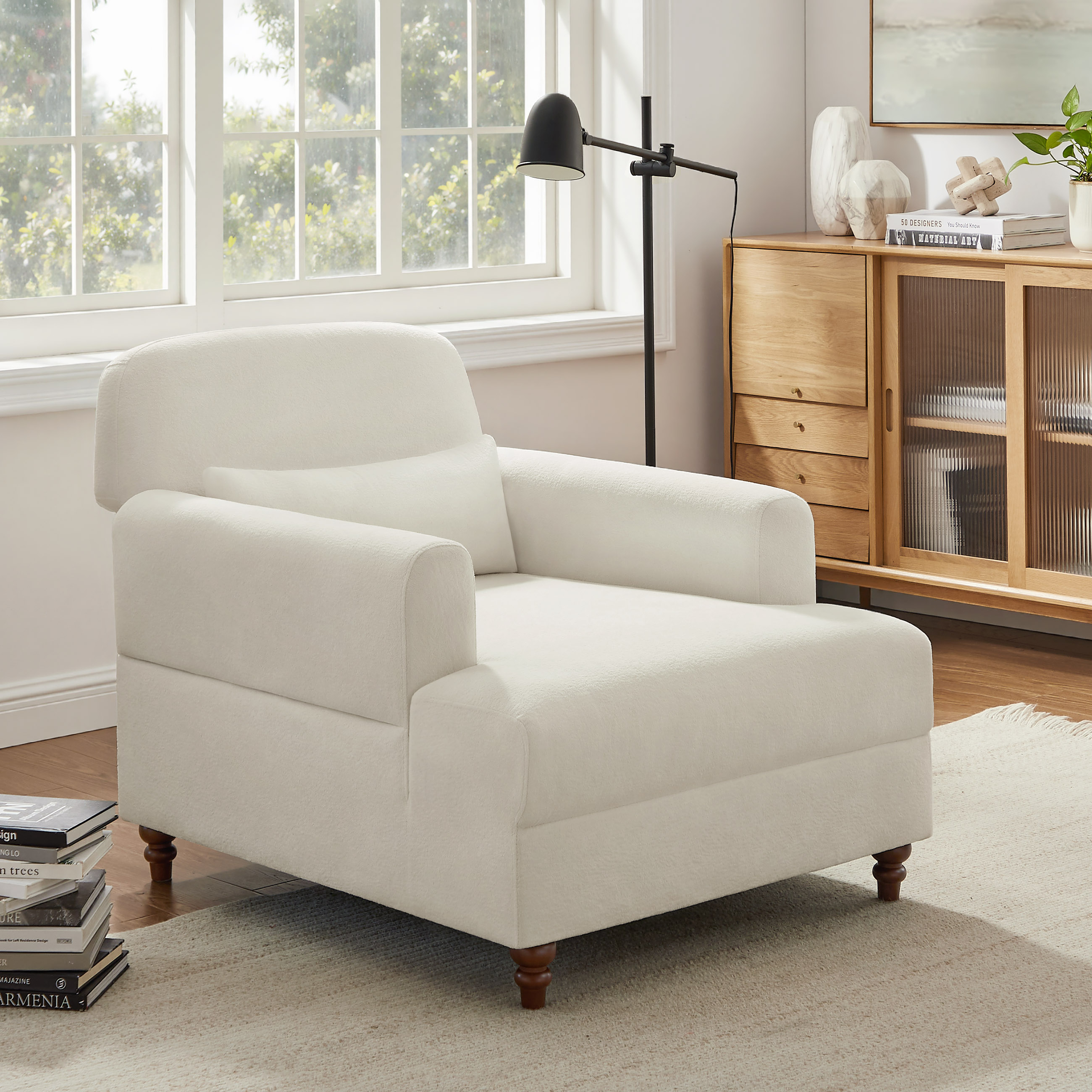 Oversized Chaise Lounge Chair Indoor, Cloud Sleeper Couch for Living Room