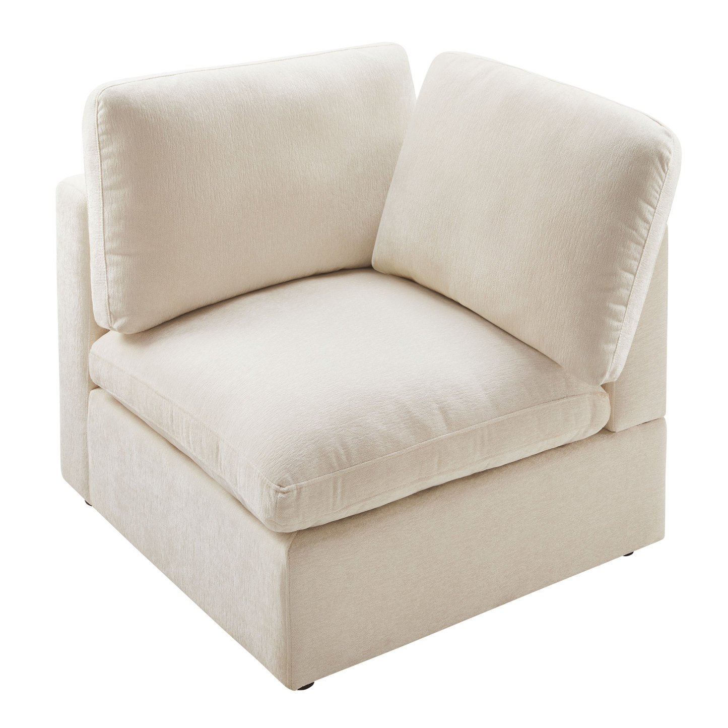 Side Seats & Armrests for 94''-121''L/U Shaped Chenille Modular Sofa