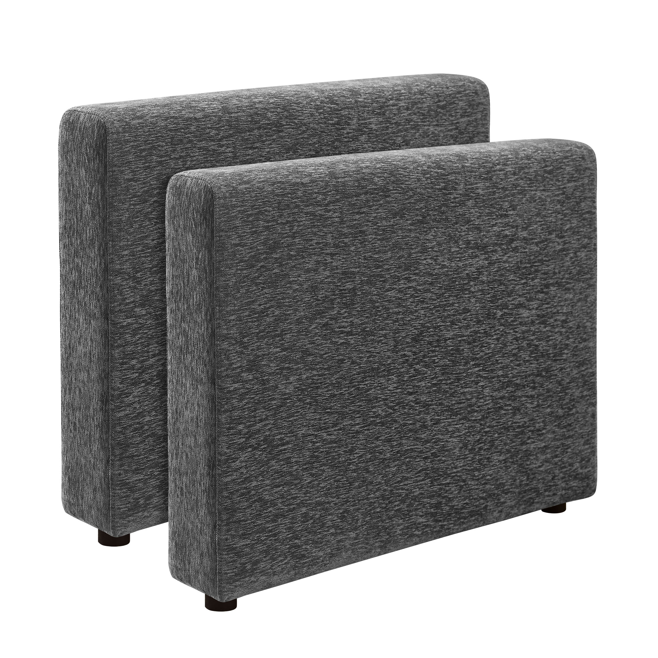 Side Seats & Armrests for 94''-121''L/U Shaped Chenille Modular Sofa