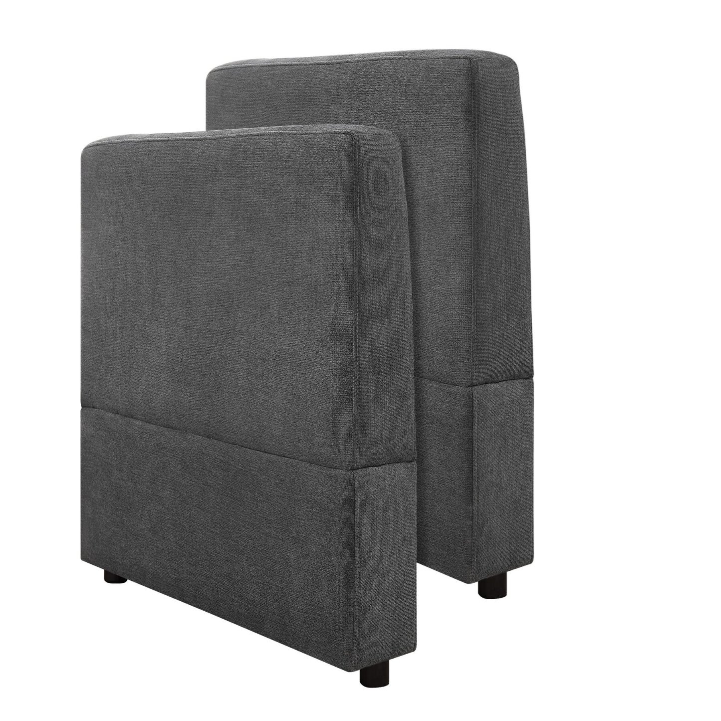 Stylish End Section and Armrests for L/U Shaped Linen Modular Sofa