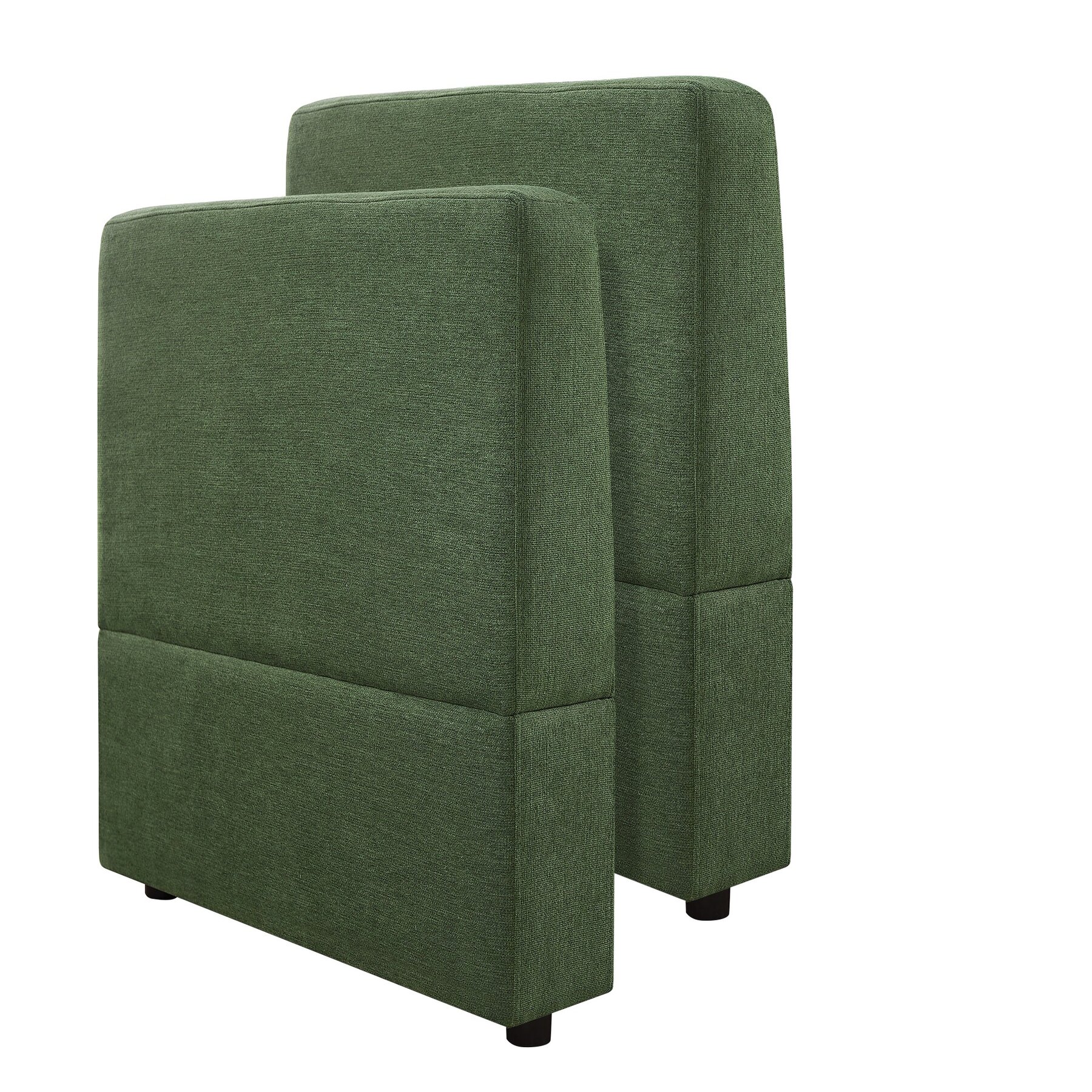 Stylish End Section and Armrests for L/U Shaped Linen Modular Sofa