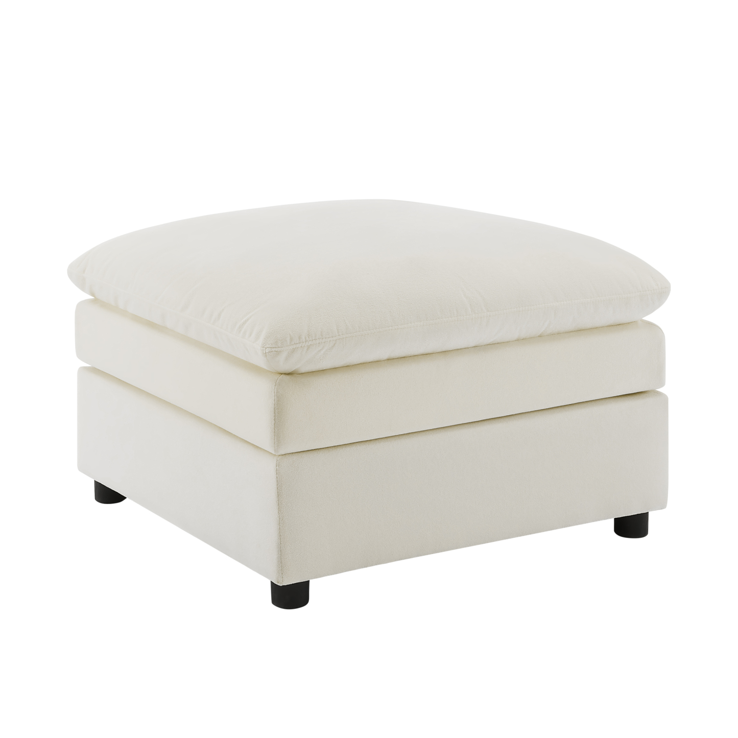 29'' Movable Ottoman for L/U Shaped Knit Modular Sofa VANOMi