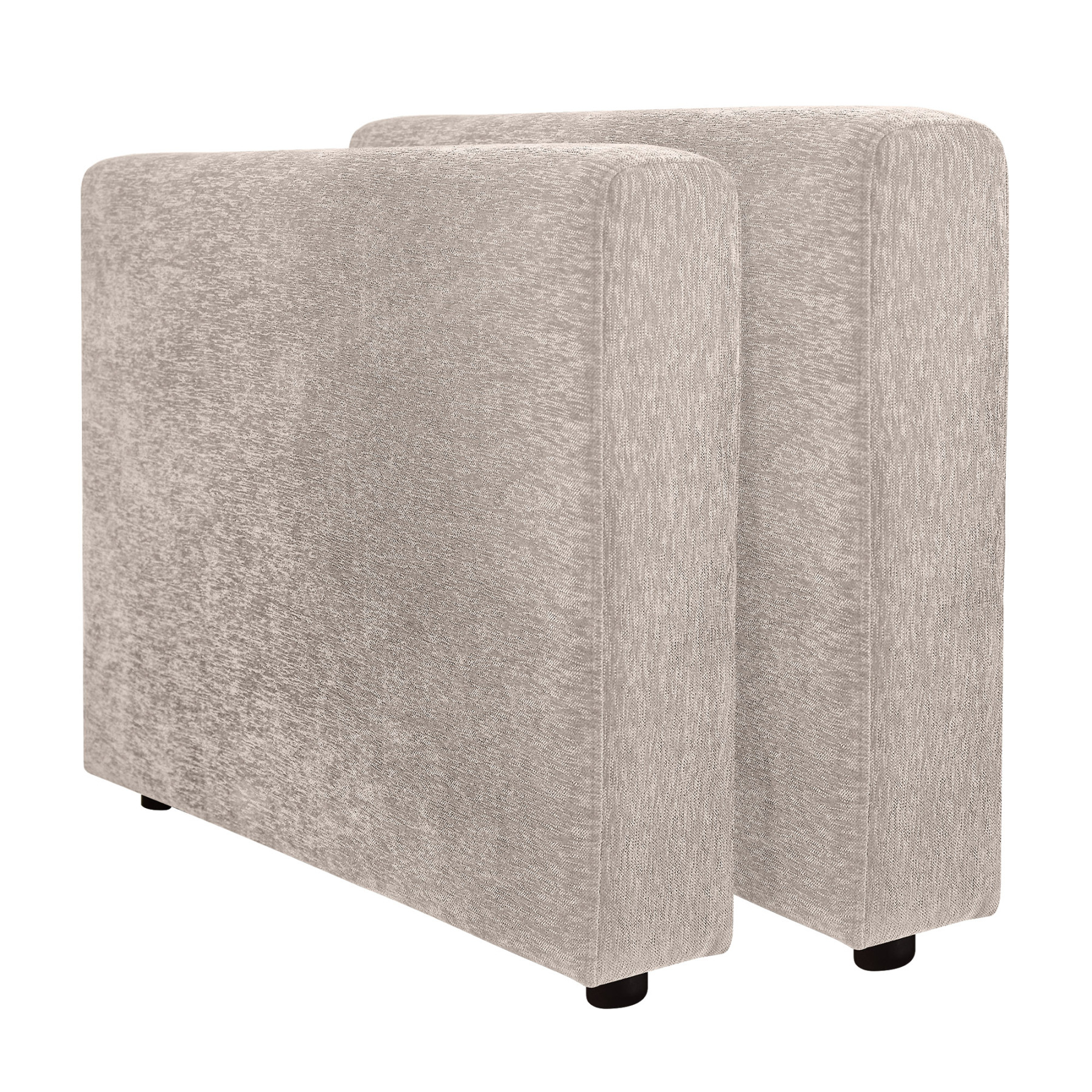 Side Seats & Armrests for 94''-121''L/U Shaped Chenille Modular Sofa