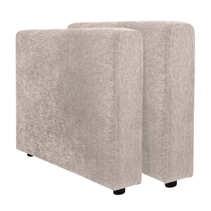 Side Seats & Armrests for 94''-121''L/U Shaped Chenille Modular Sofa