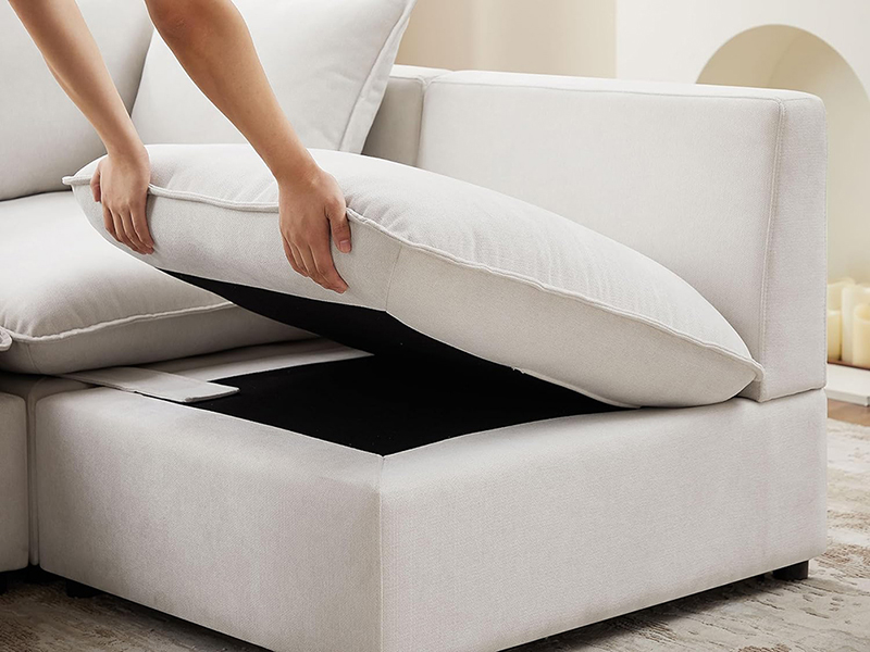  VANOMi Modular Sofa Seat Detail
